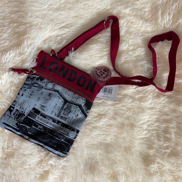 Robin Ruth Be Noticed Girl Women Messenger Cross Sling Small London Bag [NWT] - Picture 1 of 4